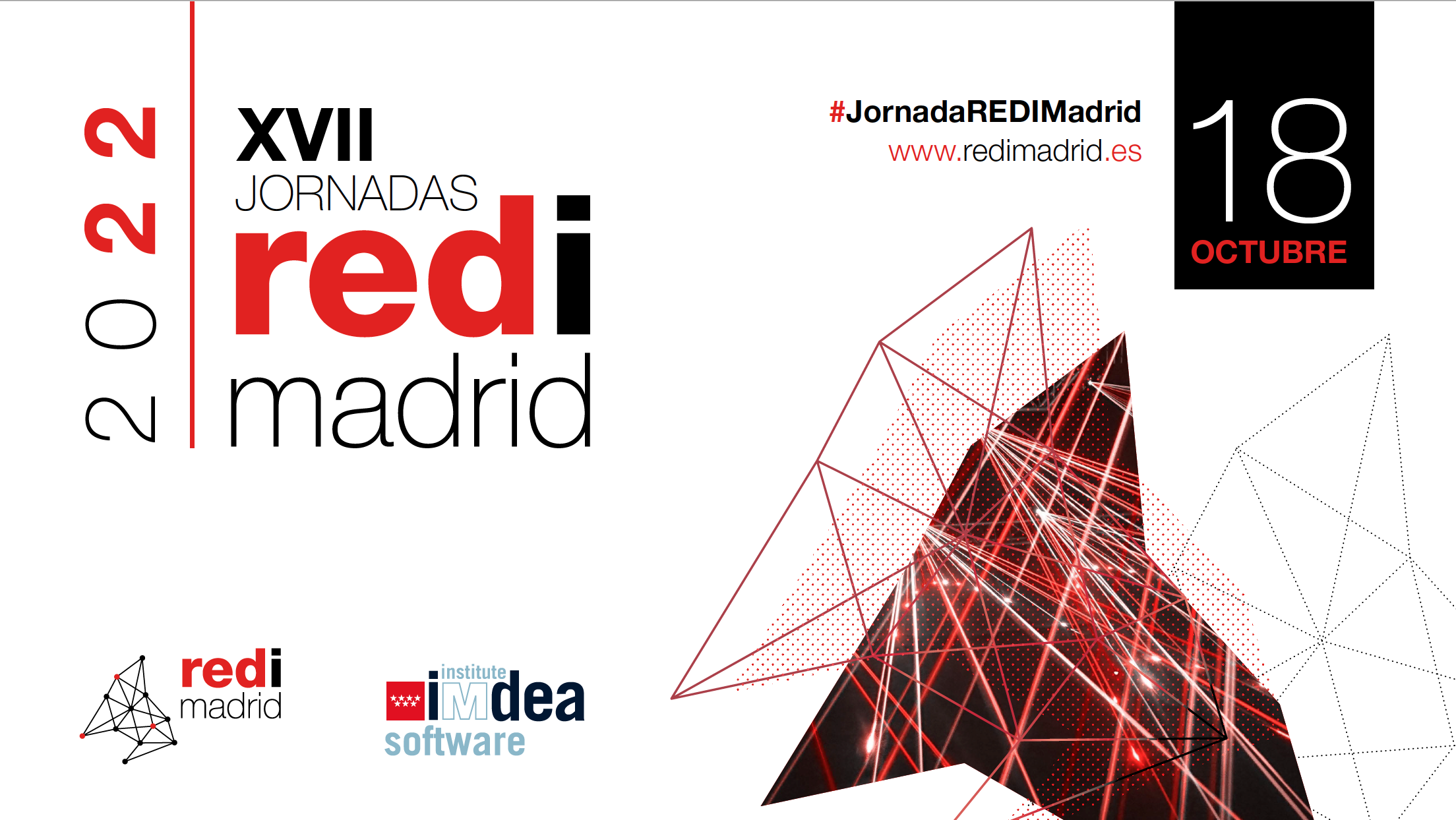 Cartel Jornadas RediMadrid 2022